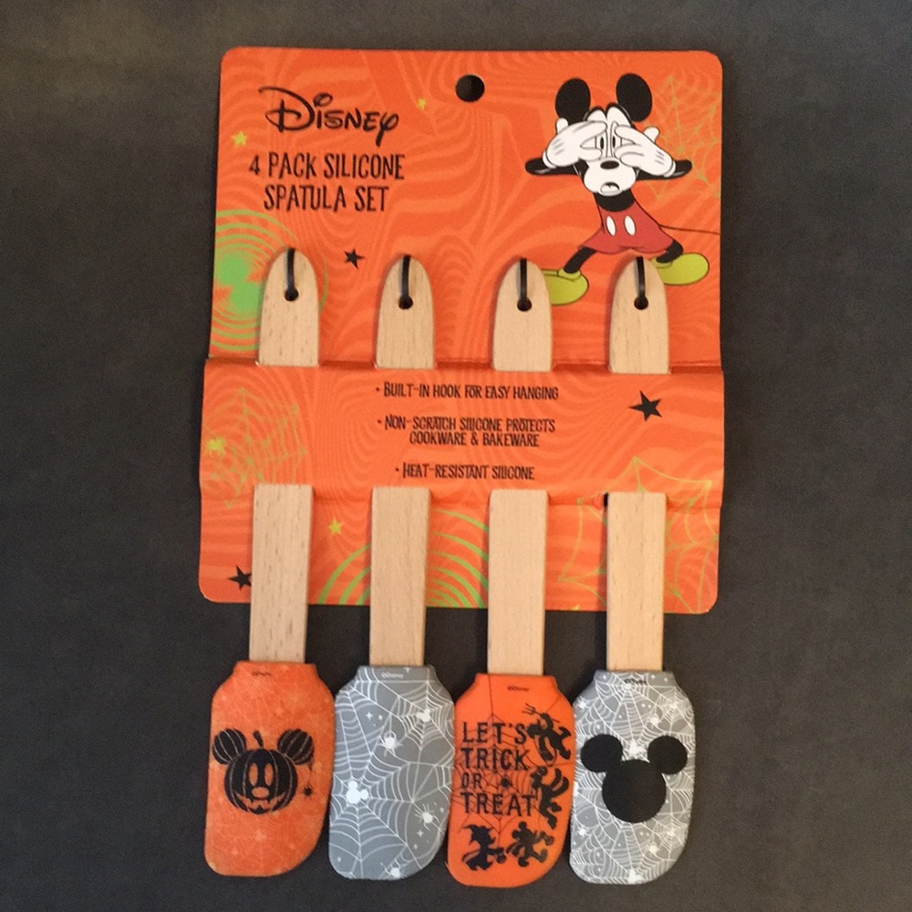 Disney Silicone Spatula Set NWT
